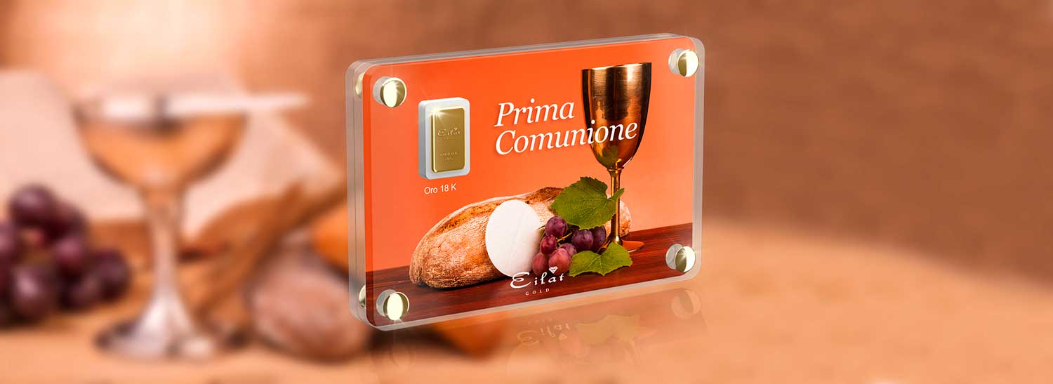 Blister personalizzato come regalo di comunione