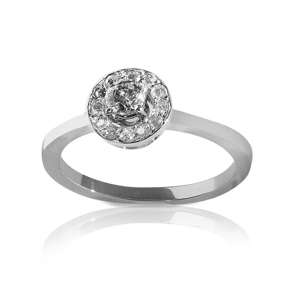 Anello Diana G-SI 0,32 Ct